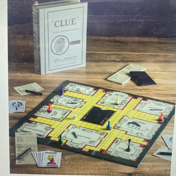 Clue, Vintage, Bookshelf Edition from Smithsonian - Picture 10 of 13